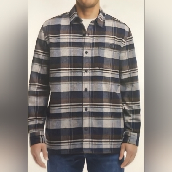 Weatherproof Other - NWT WEATHERPROOF VINTAGE FLEECE LINED BUTTON DOWN HEAVIER FLANNEL